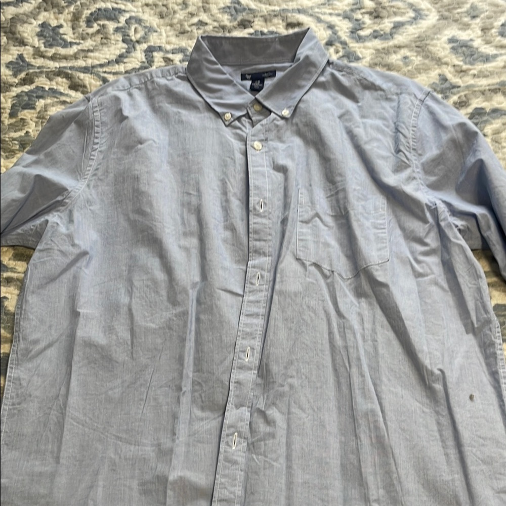 Men's Classic blue  Button-Down Shirt